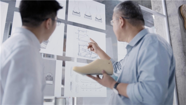 足力健老人鞋设计阶段